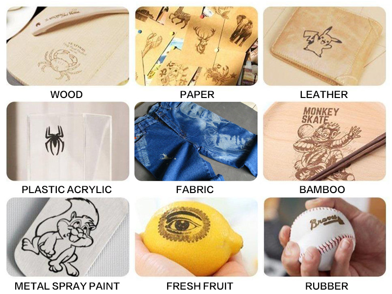 CO2 玻璃、亞克力、塑料激光打標(biāo)機(jī)