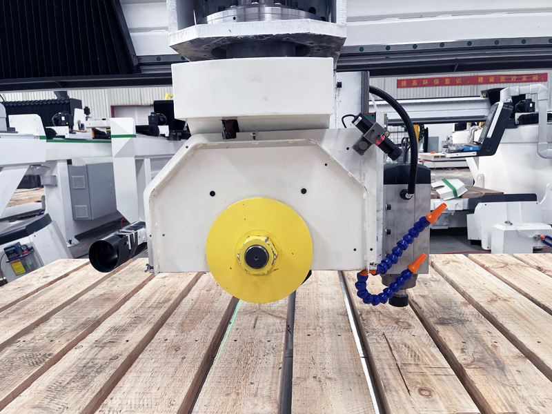 4+1 自動(dòng)石材數(shù)控橋切機(jī)適用于臺(tái)面水槽切割