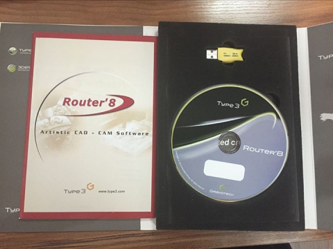 數(shù)控雕刻刻機(jī)軟件 Type3 Router8 - 3D CAD / CAM軟件