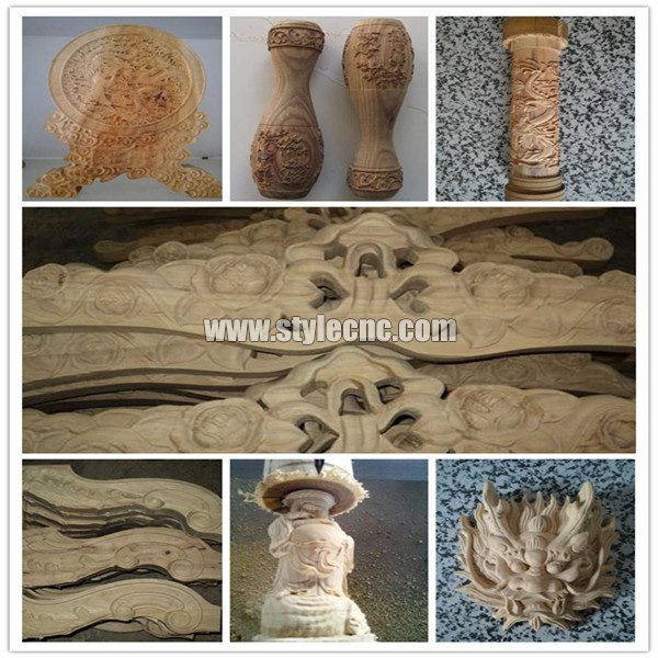 1325數(shù)控雕刻機(jī)，帶四軸旋轉(zhuǎn)工作臺(tái)項(xiàng)目