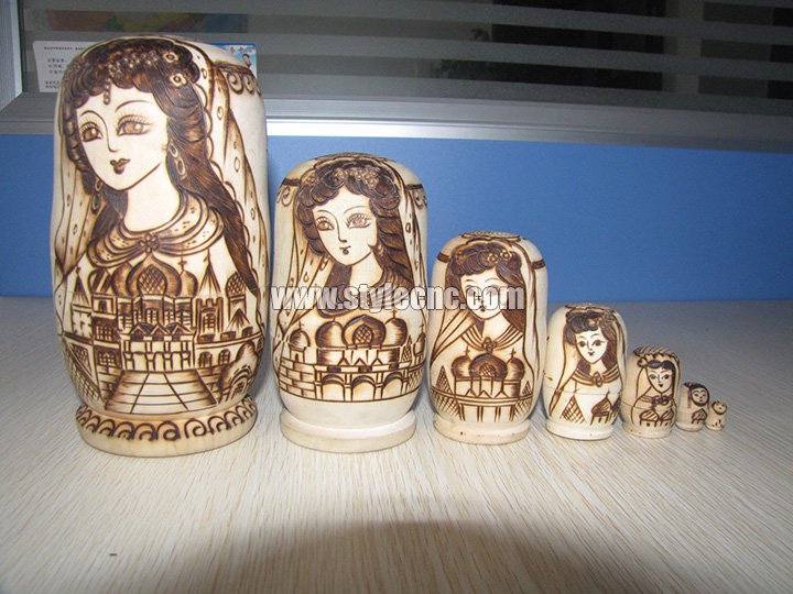 業(yè)余愛好俄羅斯娃娃項(xiàng)目激光雕刻機(jī)