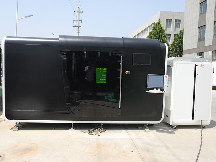 高速 12KW IPG 光纖激光金屬板材切割機(jī)