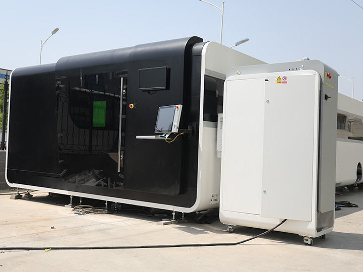 高速 12KW IPG 光纖激光金屬板材切割機(jī)