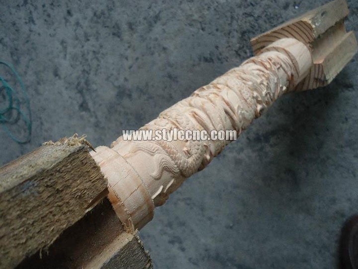 3D 木圓柱雕刻項(xiàng)目