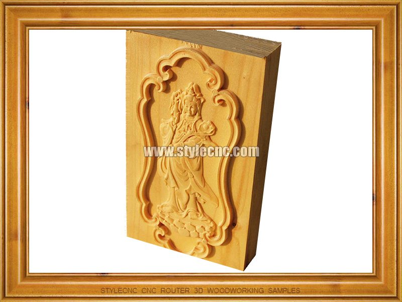 3D 用于浮雕木工的數(shù)控雕刻機(jī)