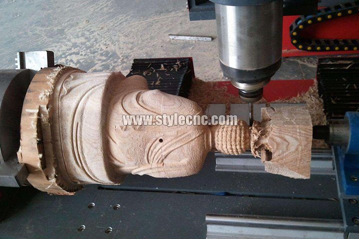 工藝品用旋轉(zhuǎn)軸數(shù)控雕刻機(jī)