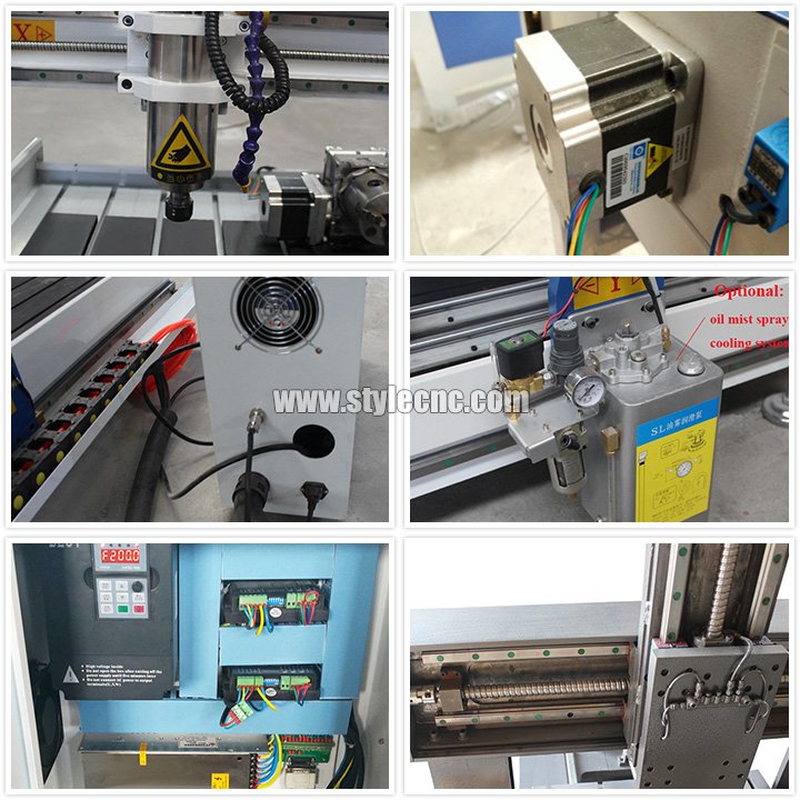 帶第四軸旋轉(zhuǎn)工作臺(tái)的迷你臺(tái)式數(shù)控雕刻機(jī)的特點(diǎn)