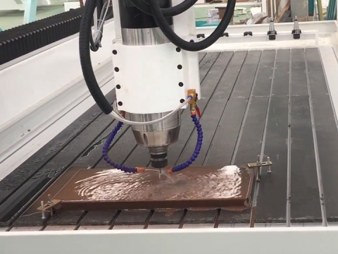 用于石材雕刻的線性自動(dòng)換刀數(shù)控雕刻刻機(jī)