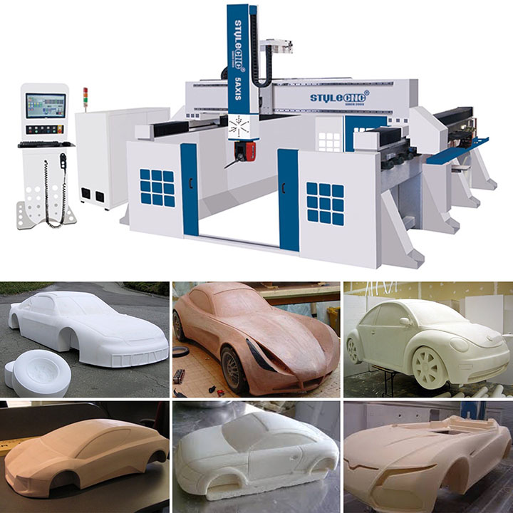 五軸數(shù)控雕刻機(jī)的車身制造項(xiàng)目