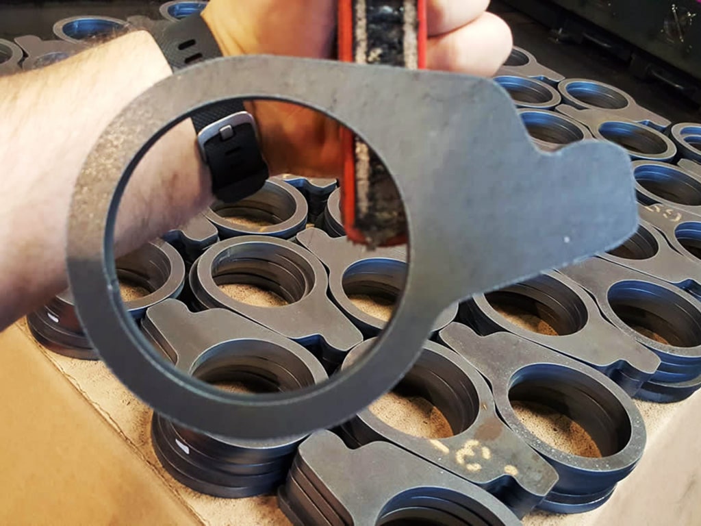 數(shù)控等離子切割碳鋼零件