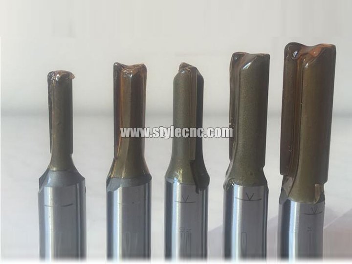 TCT 直槽 CNC 鉆頭，適用于中密度纖維板和木材切割