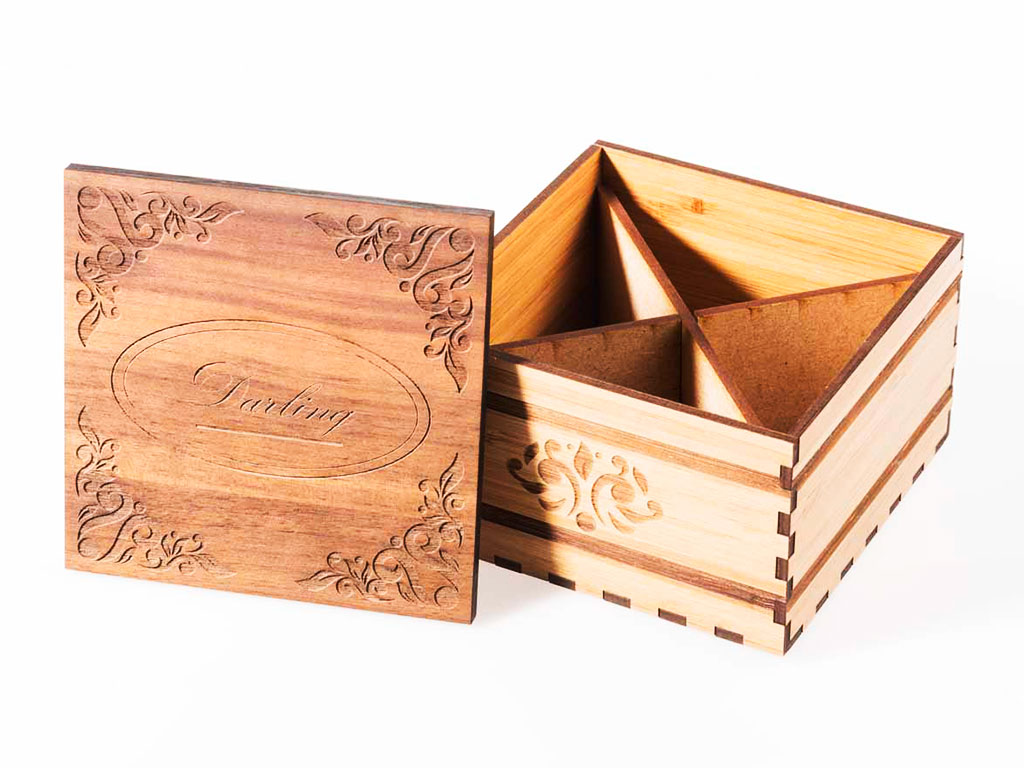 激光雕刻木盒
