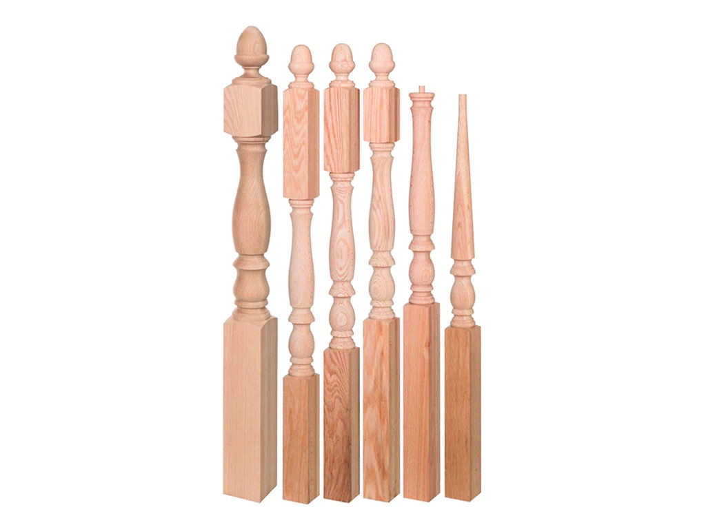 數(shù)控木工車床車削木樓梯