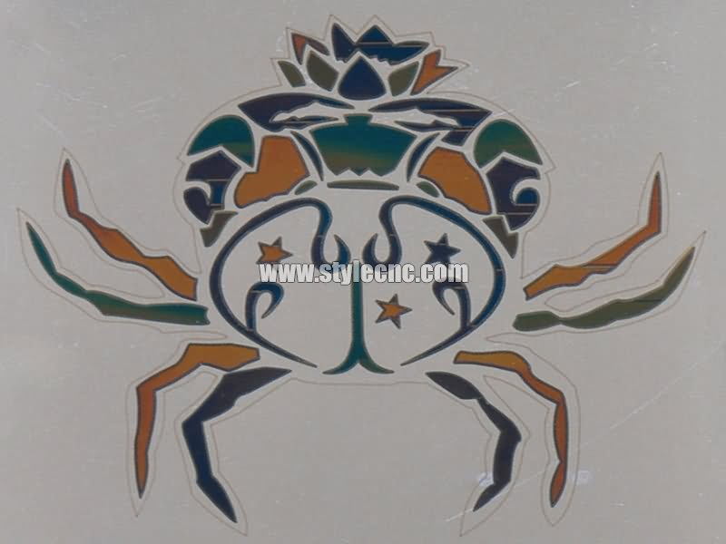 金屬標(biāo)牌彩色激光雕刻機(jī)