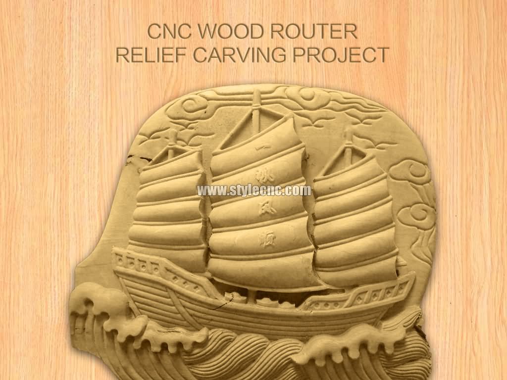 數(shù)控木工雕刻機(jī) 3D 浮雕項(xiàng)目