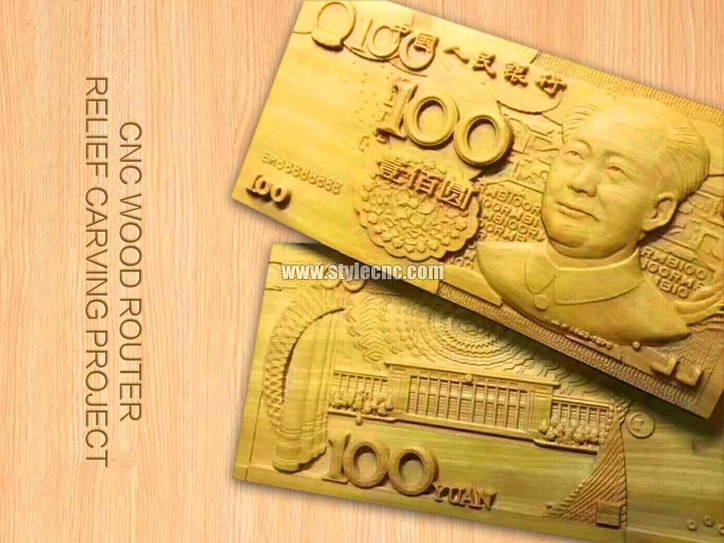 用于浮雕項(xiàng)目的木工數(shù)控雕刻機(jī)