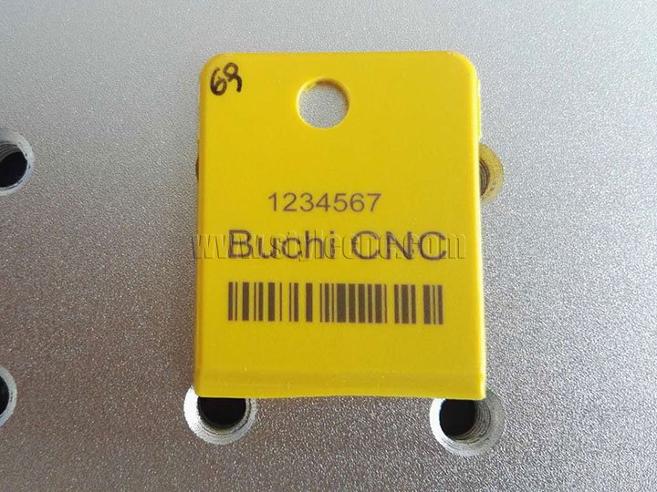 耳標(biāo)上的紫外線激光雕刻條形碼