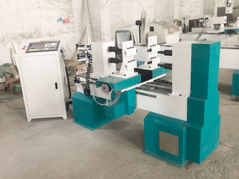 小型數(shù)控木工車床，適用于雙木工車削