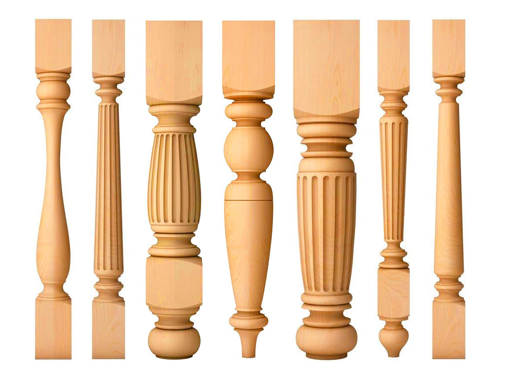 用于桌腿和樓梯欄桿的工業(yè)數(shù)控木工車床