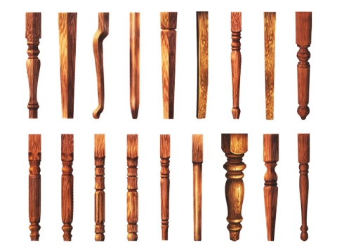 如何用木工車床制作木制家具腿？