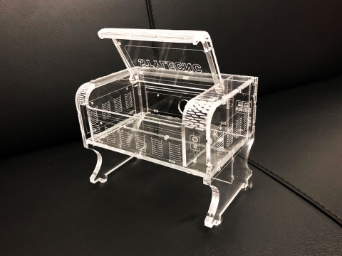 激光切割透明亞克力 3D 拼圖 CO2 激光切割機(jī)套件