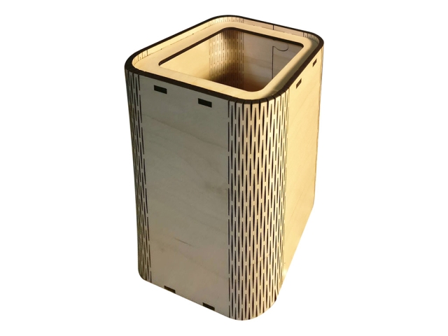 CO2 激光切割 3D 筆筒和筆架 CO2 激光切割 3D 筆筒和筆架