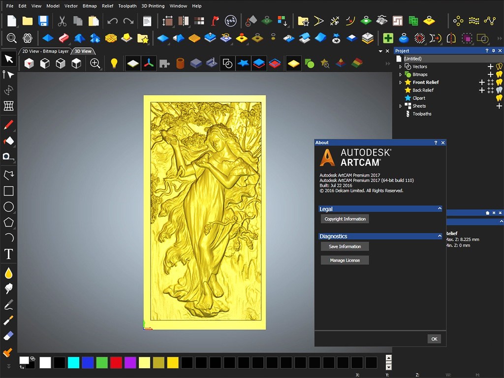 如何使用 ArtCAM Make 3D 使用數(shù)控雕刻機(jī)的木工項(xiàng)目