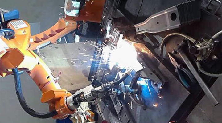 汽車門光纖激光焊接機(jī)器人