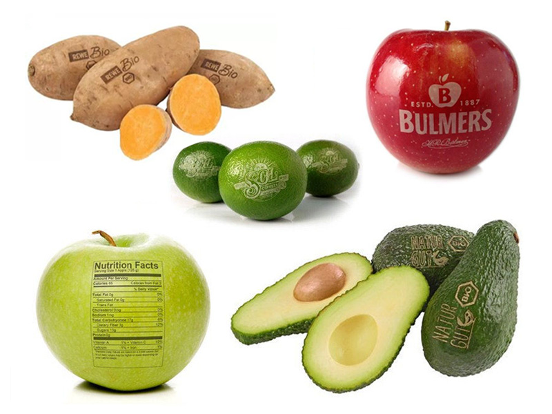 實(shí)惠價(jià)格 CO2 椰子激光水果打標(biāo)機(jī)