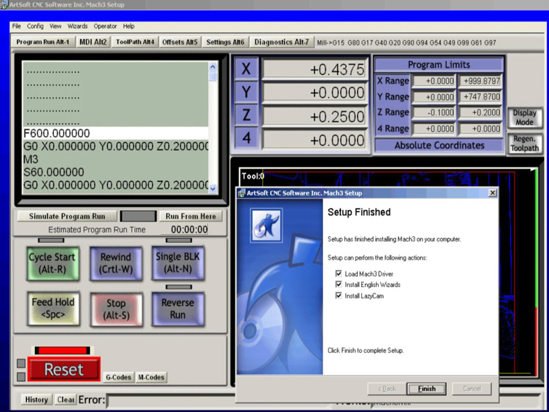 MACH3數(shù)字控制器