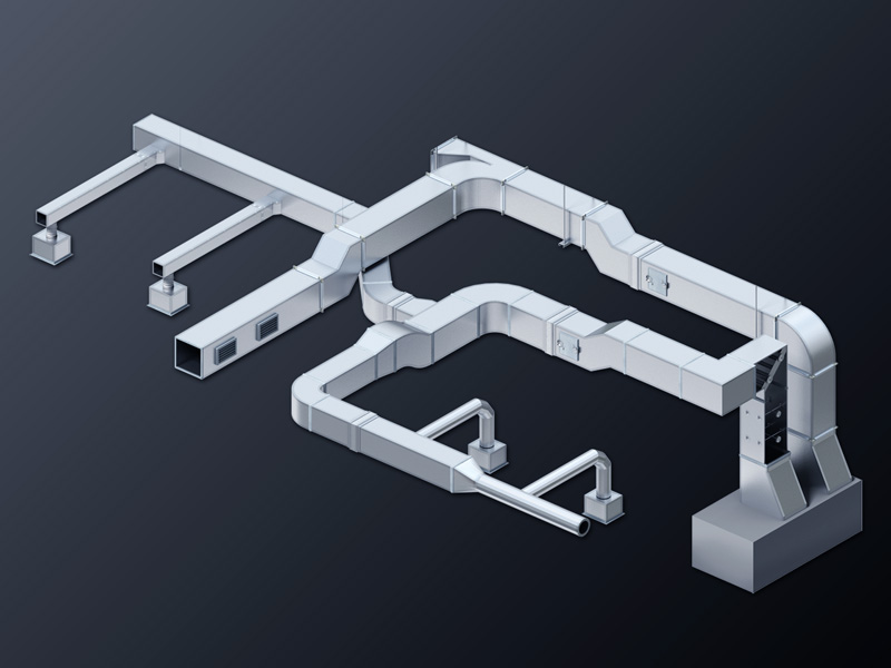 用于 HVAC 管道和配件制造項目的卷材送料激光裁切系統(tǒng)