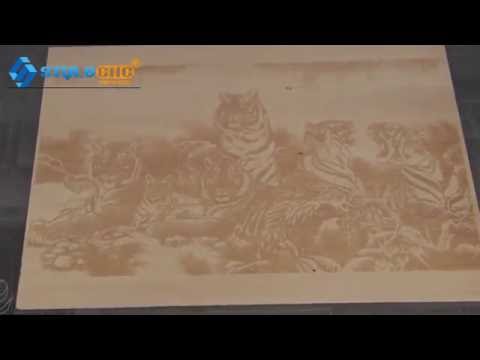 工業(yè) CO2 木版印刷激光打標(biāo)機(jī)