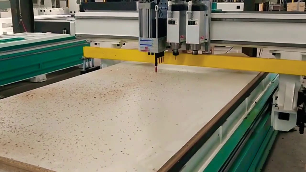 4x8 用于櫥柜制造的嵌套數(shù)控雕刻機(jī)