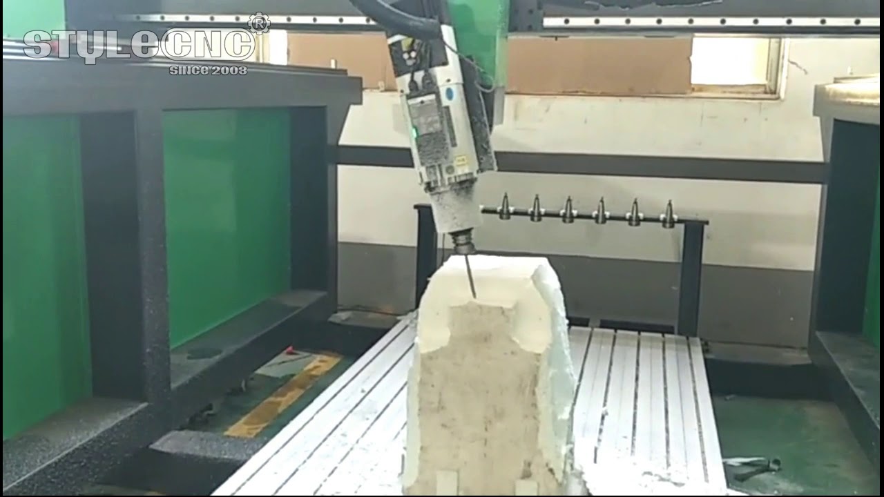 適用于泡沫、木材、鋁模具制造的四軸 EPS數(shù)控雕刻機(jī)