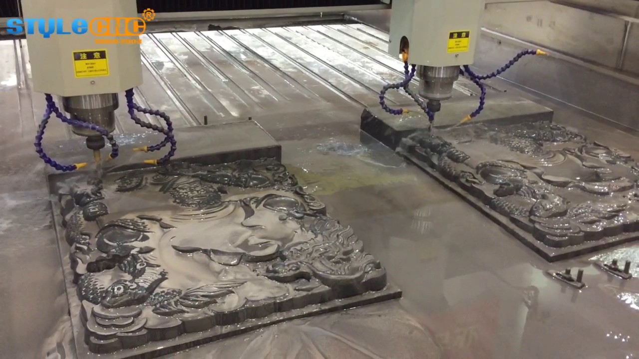 大理石雙頭石材雕刻數(shù)控雕刻機(jī)