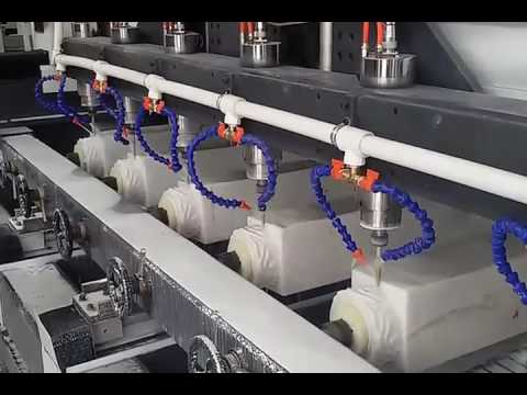 多頭 3D 大理石柱數(shù)控石材雕刻機(jī) 多頭 3D 大理石柱數(shù)控石材雕刻機(jī)